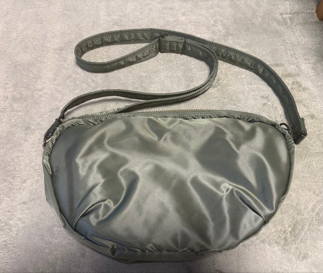 PORTER タンカー ショルダーバッグ セージグリーン ハーフムーン
