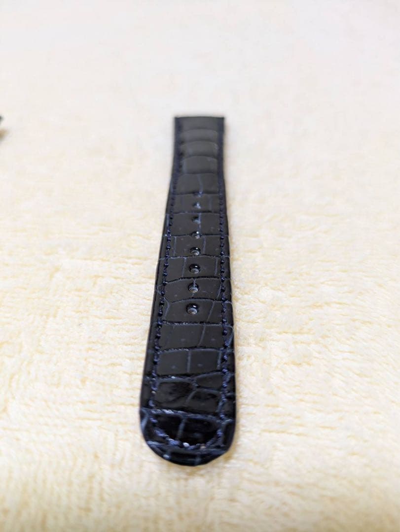 グランドセイコー純正革ベルト クロコダイル　未使用　Dバックル用ストラップ