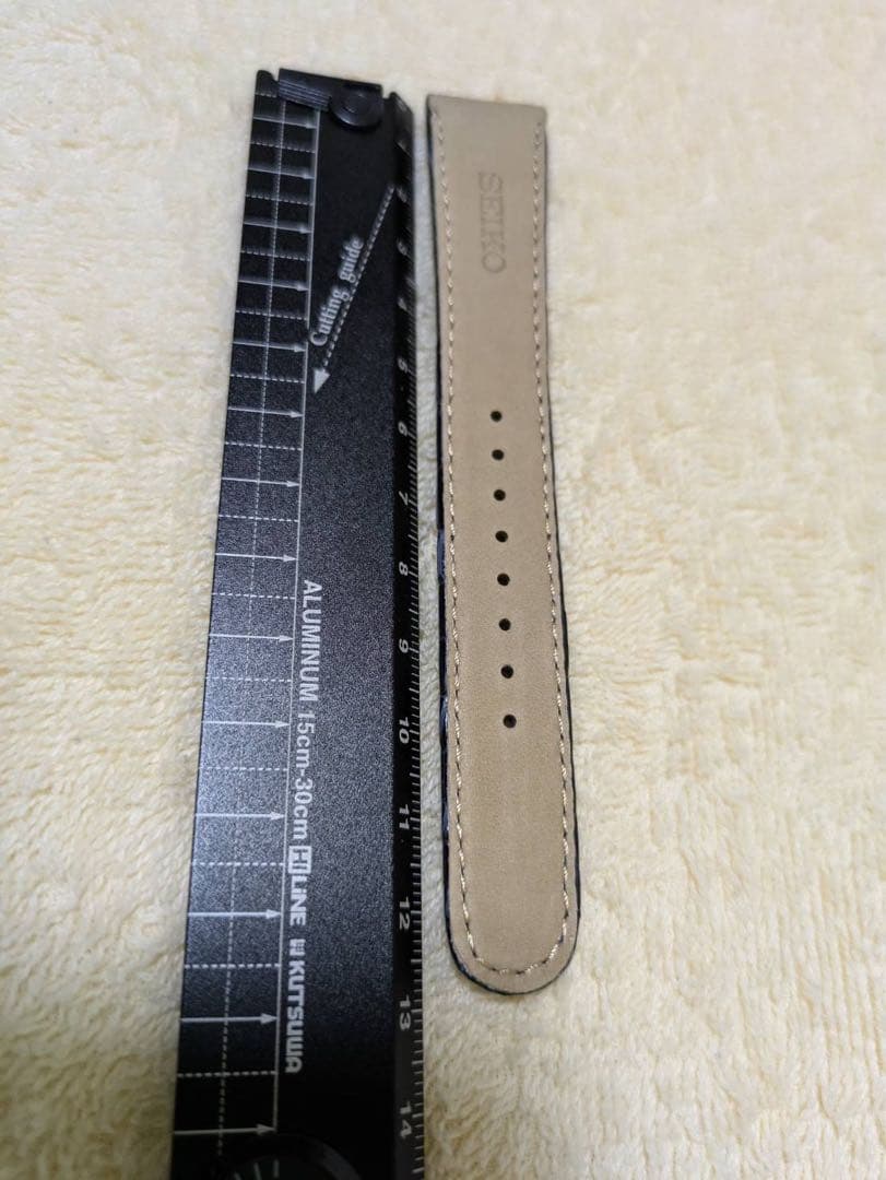 グランドセイコー純正革ベルト クロコダイル　未使用　Dバックル用ストラップ