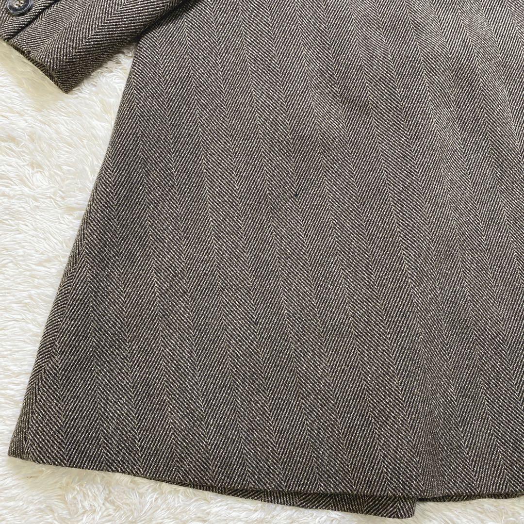 MaxMara WEEKEND ロングコート ヘリンボーン XL相当
