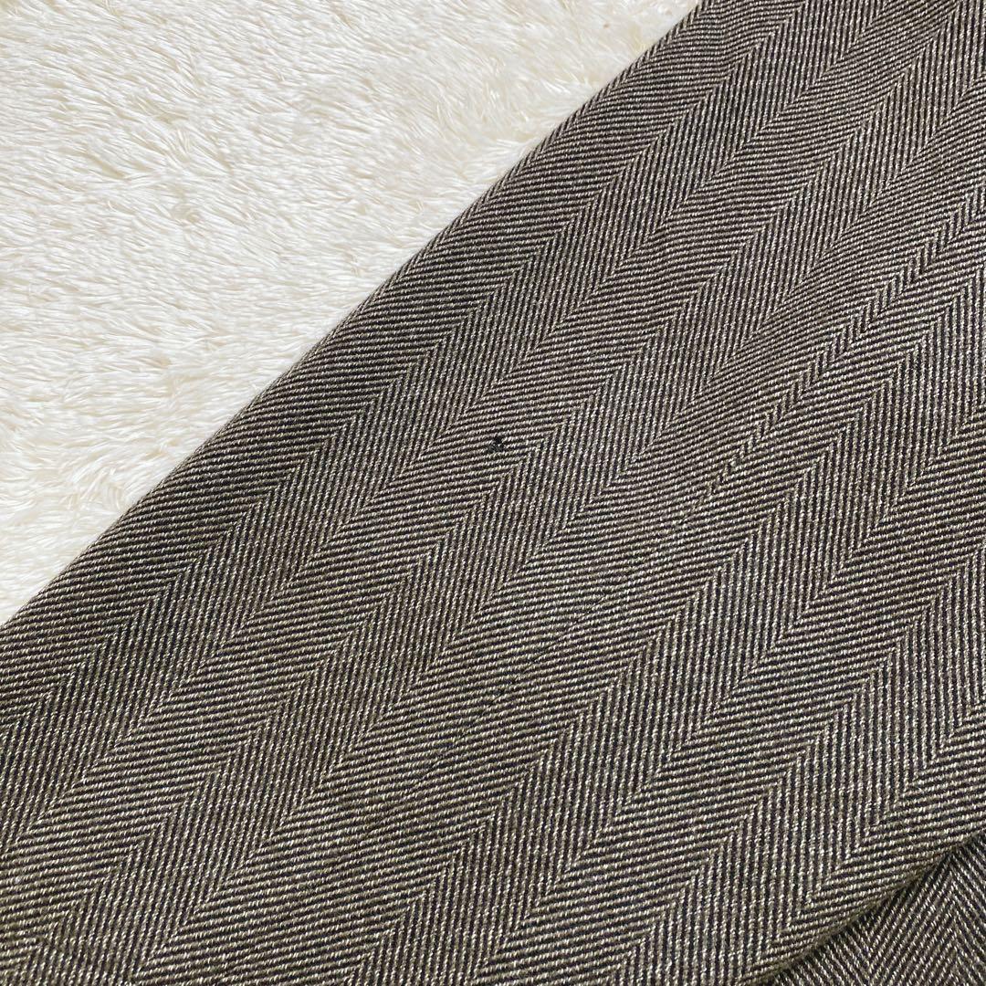 MaxMara WEEKEND ロングコート ヘリンボーン XL相当