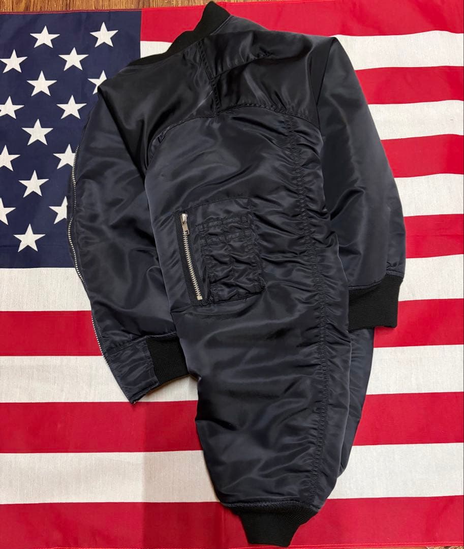オールドユニクロ MA-1フライトジャケット ブラック 90s 00s Y2K