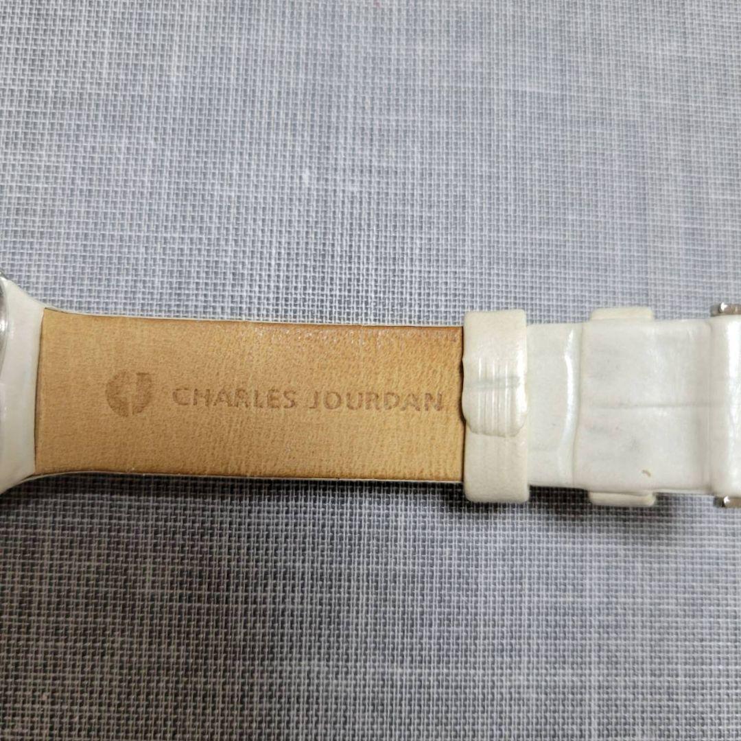 CHARLES JOURDAN 腕時計ハート クォーツ　稼働品【M-311】