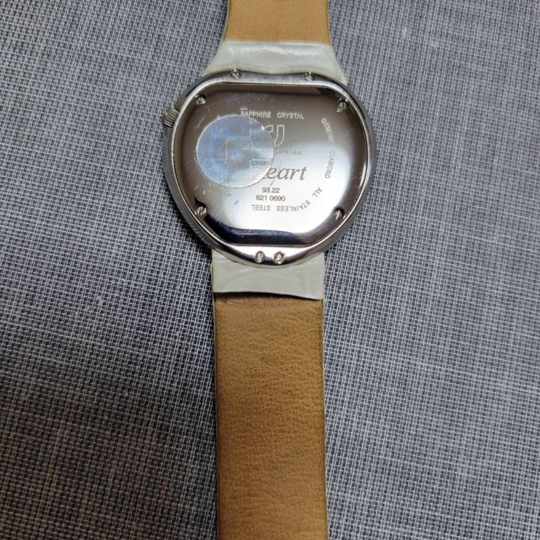 CHARLES JOURDAN 腕時計ハート クォーツ　稼働品【M-311】