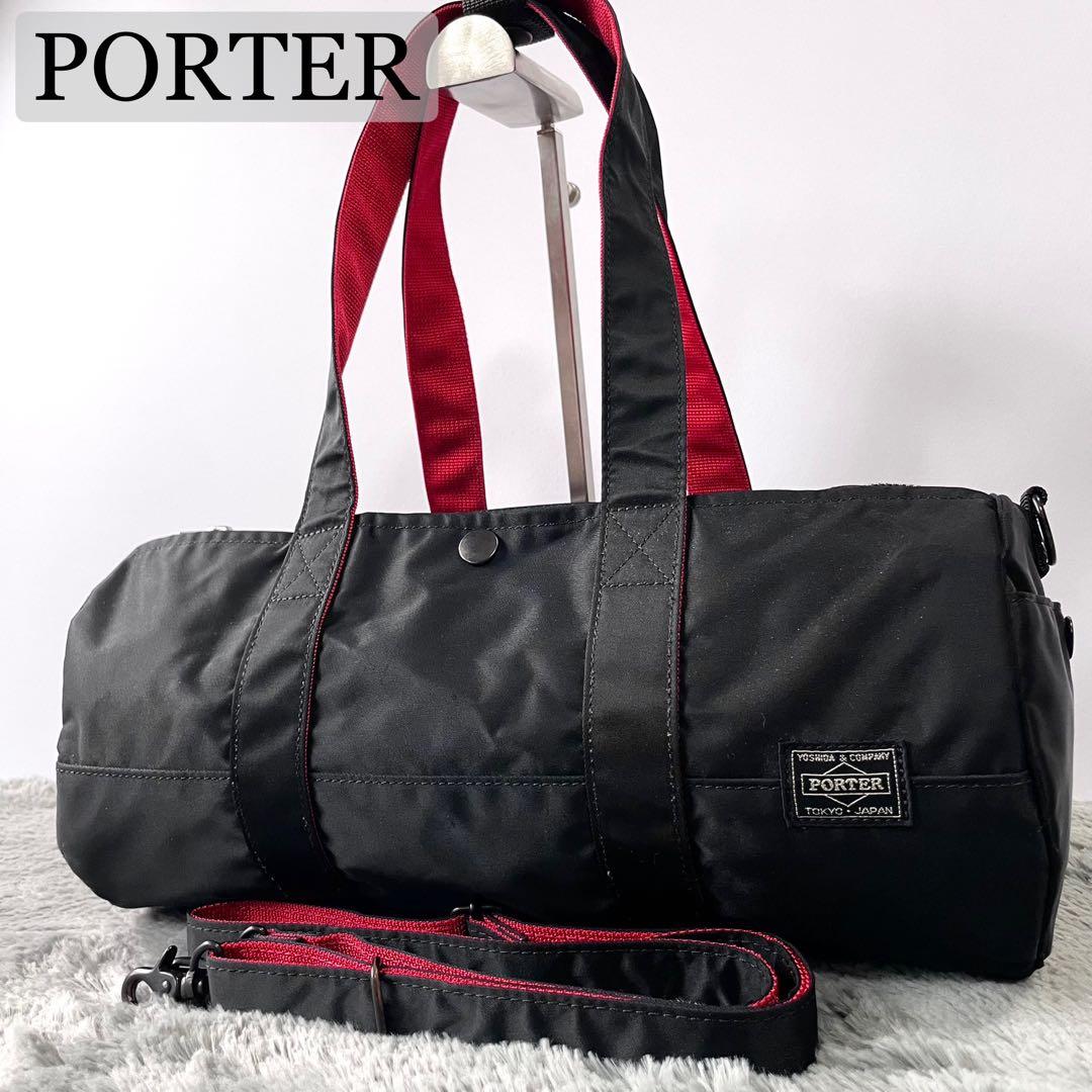 極美品✨PORTER ポーター　エルファイン　2way ロールボストンバッグ