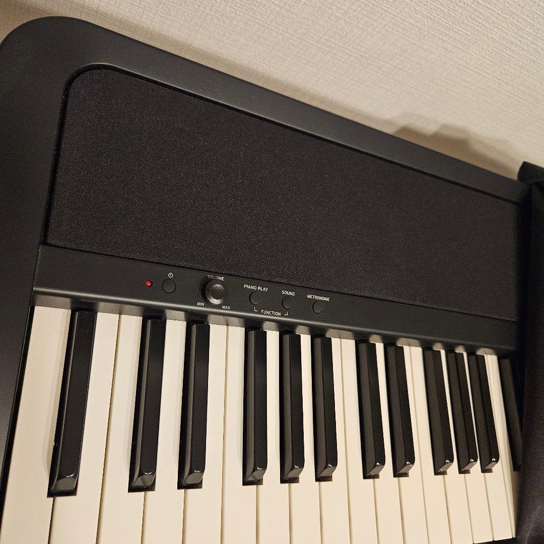 【超美品】KORG B1 88鍵 ブラック 電子ピアノ フルセット