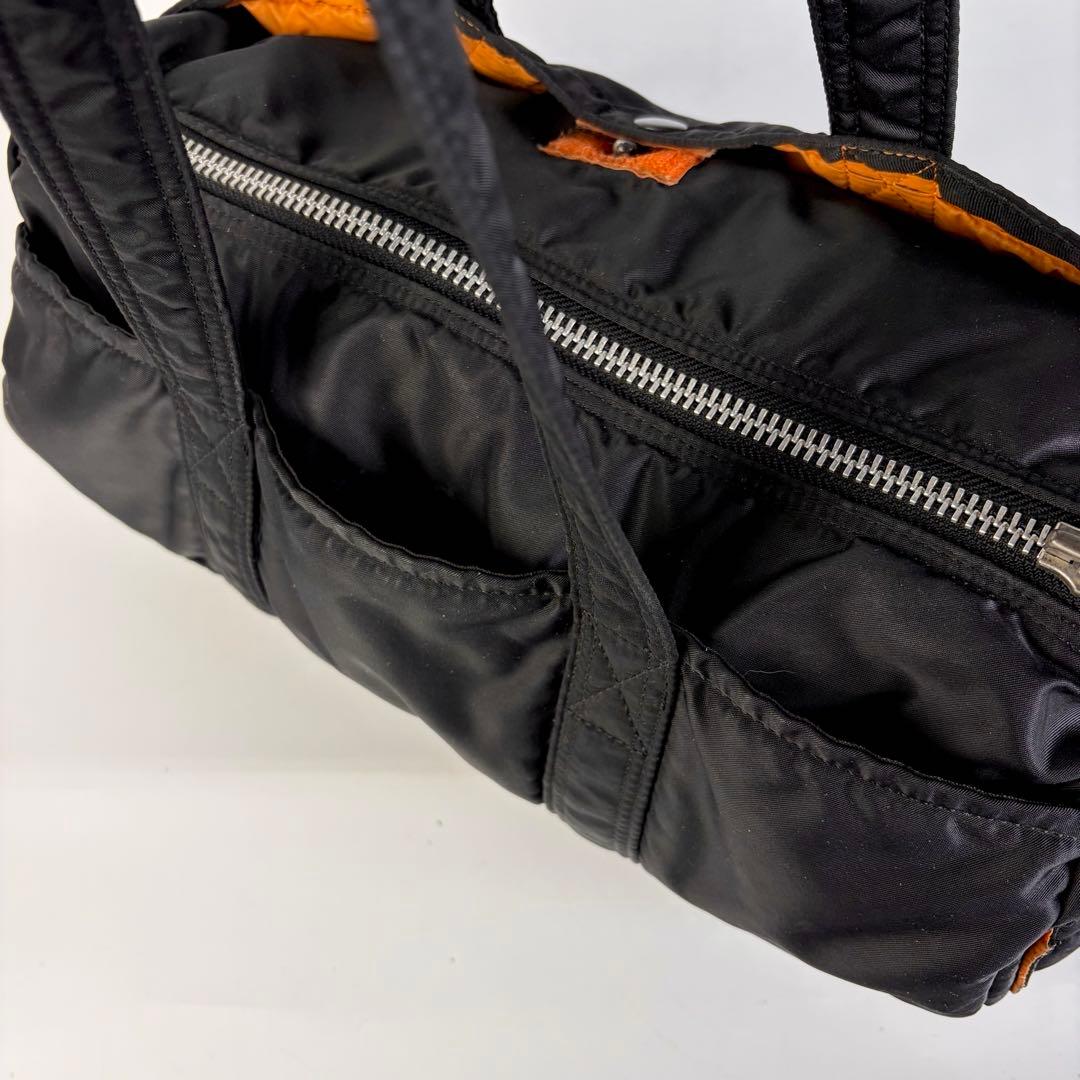 【廃盤品】ポーターTANKERタンカーミニボストンDUFFLE BAG(L)黒