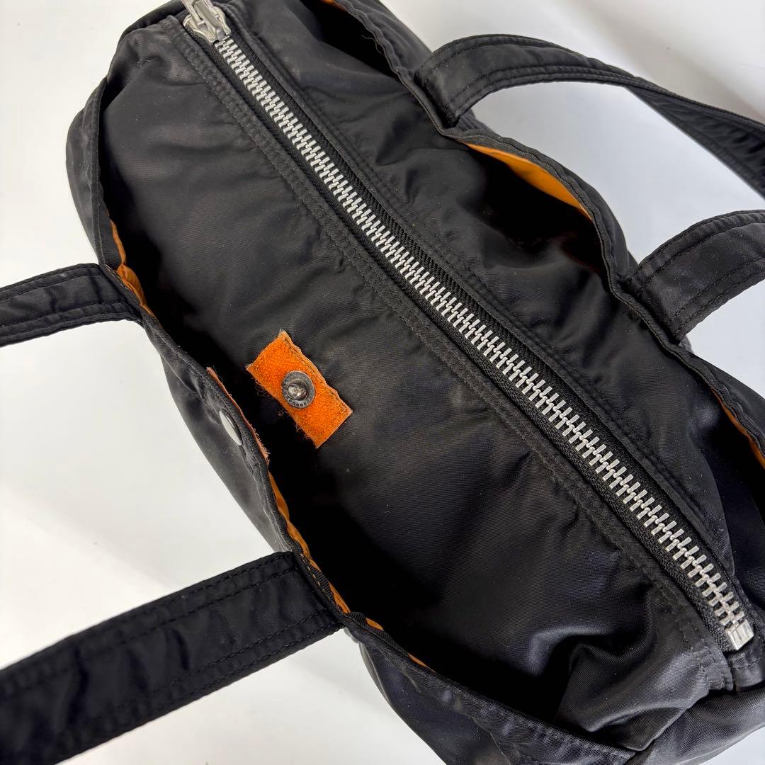 【廃盤品】ポーターTANKERタンカーミニボストンDUFFLE BAG(L)黒