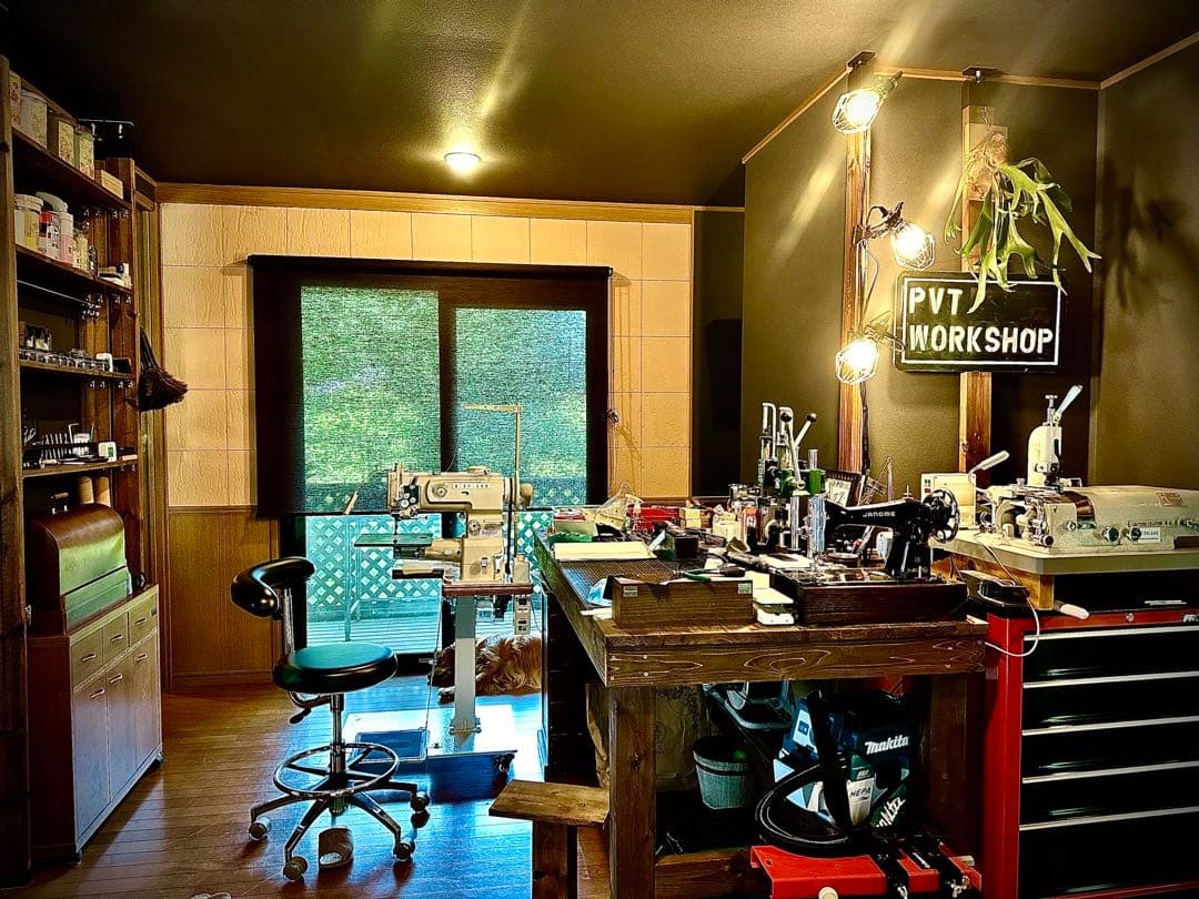 初売！Pvt.Workshop 本革　デッキケース DB08