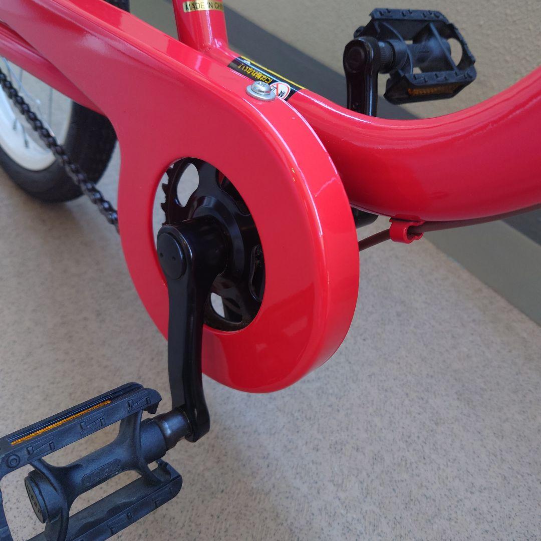 ケッターサイクル　16インチ　赤　屋内保管　ヘルメットのおまけ付き