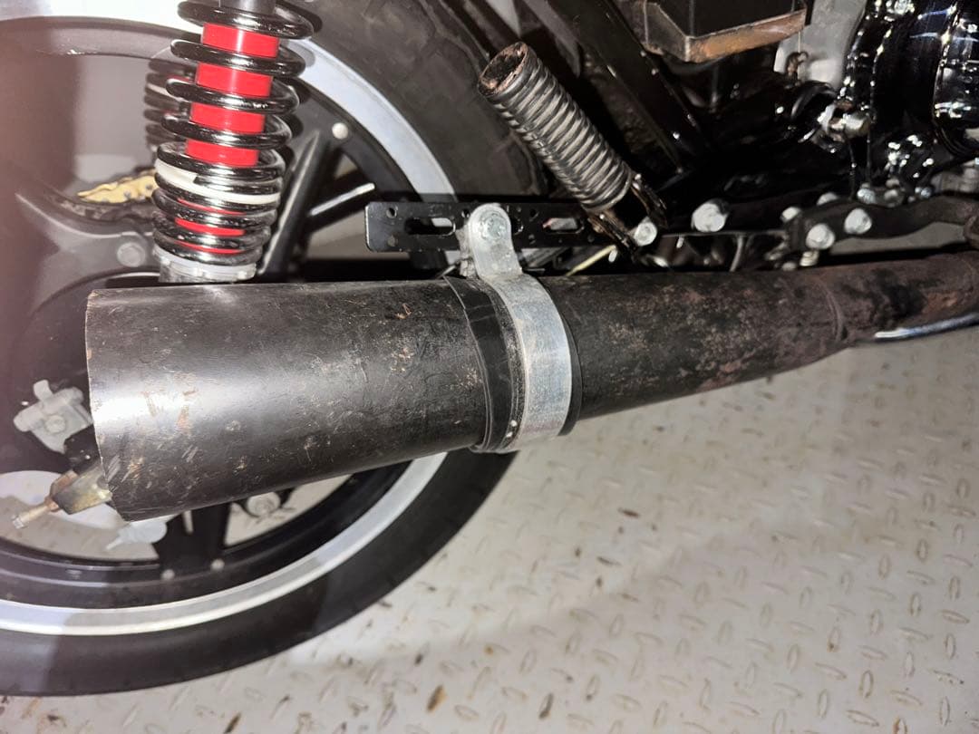 バブ ホーク用 ヤシメガ初期マフラー