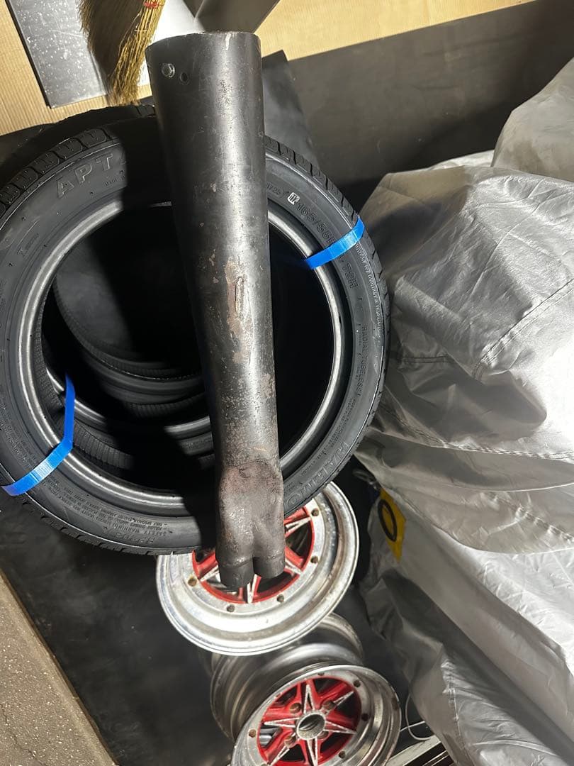 バブ ホーク用 ヤシメガ初期マフラー