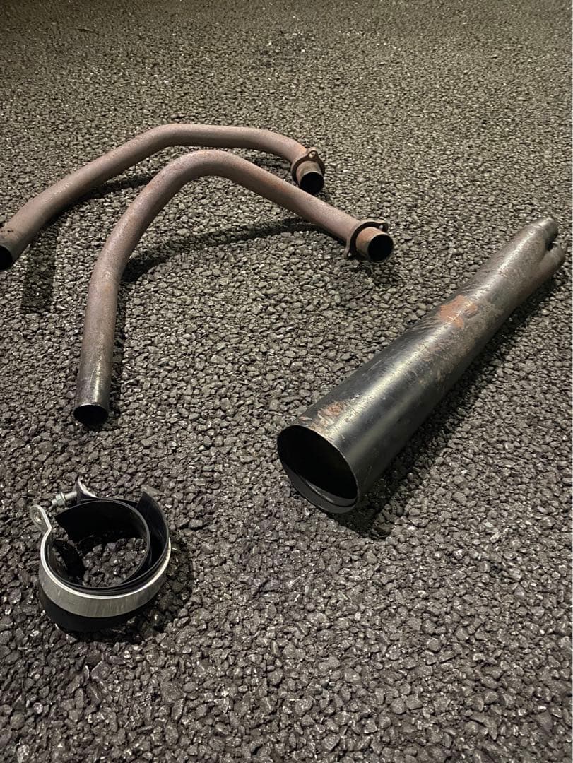 バブ ホーク用 ヤシメガ初期マフラー