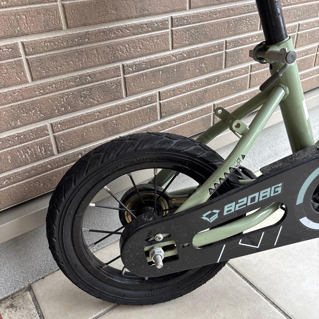 12インチ 子供用自転車 オリーブグリーン