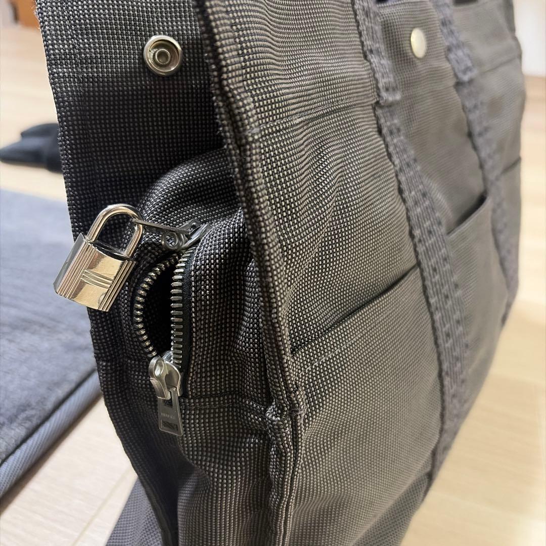 エルメス　エールラインMMトートバッグ