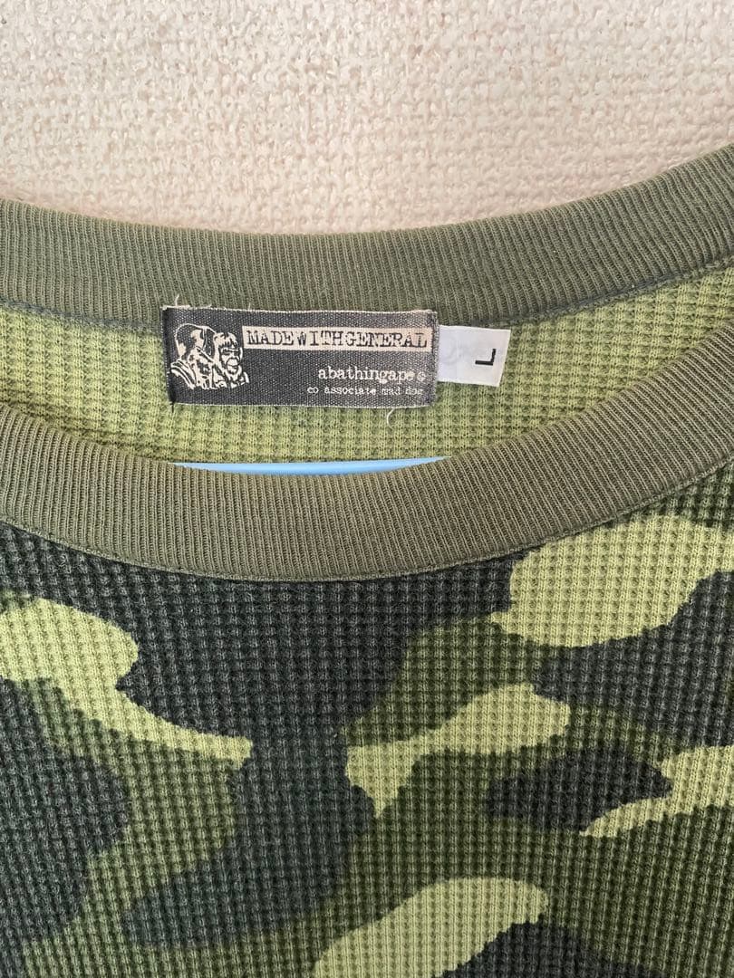 アベイシングエイプ　サーマル　ロンT