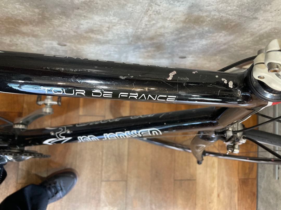 レア！Jan Janssen ロードバイク700C ブラックレッド引き取り限定