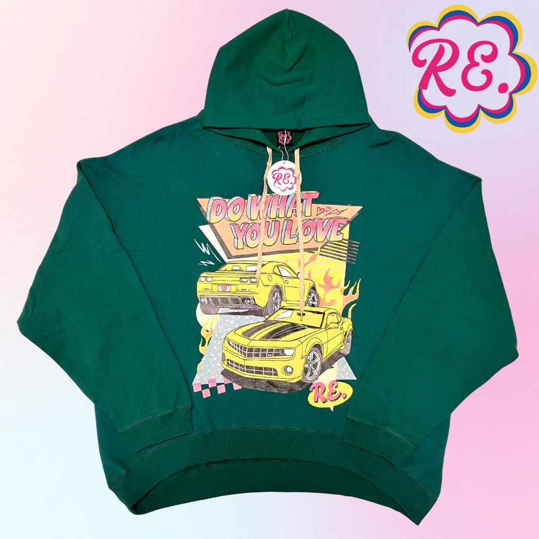 新品 仲里依紗 Re. アールイードット パーカー 赤×緑2点セット 受注販売