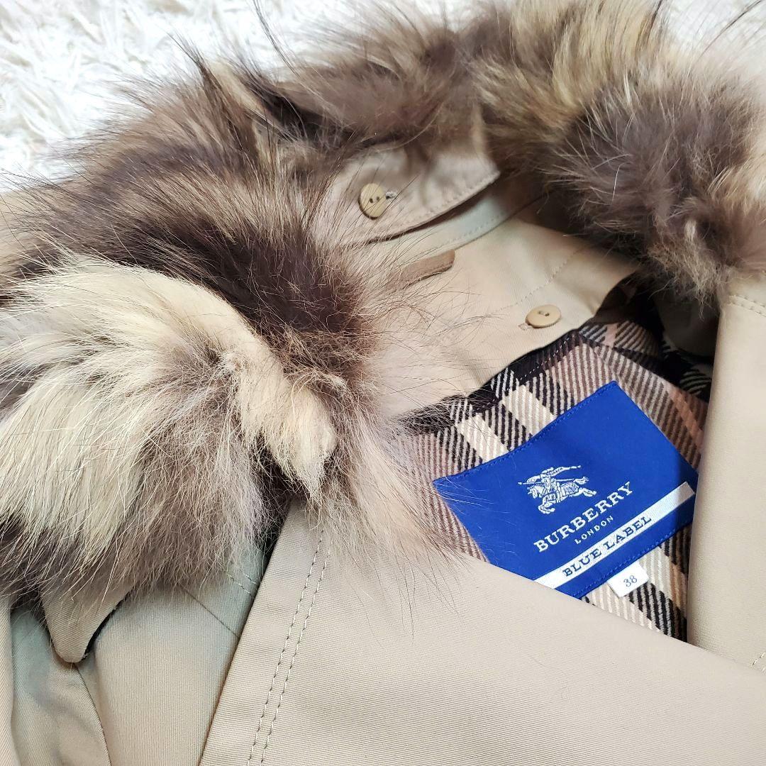 美品 バーバリーロンドン トレンチコート プリーツ ライナー付　ノバチェック