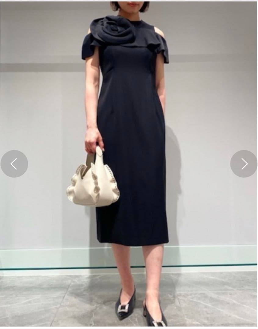 【YUMI KATSURA for CELFORD】ローズドレス ワンピース