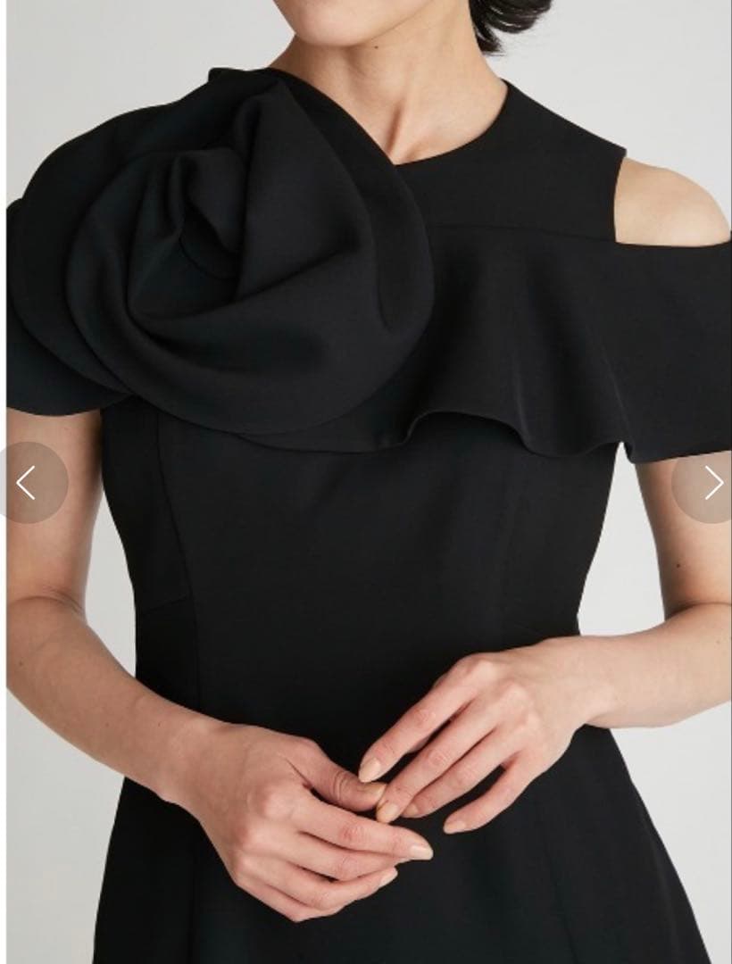 【YUMI KATSURA for CELFORD】ローズドレス ワンピース