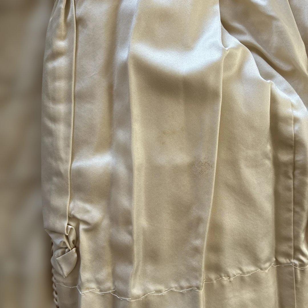 サガミンク7号ショート丈コート　カラーアイボリー・ベージュ