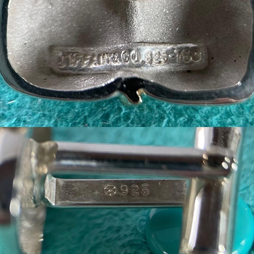 ティファニー ツイスト チェーン スクエア カフス 925 750 T90fe