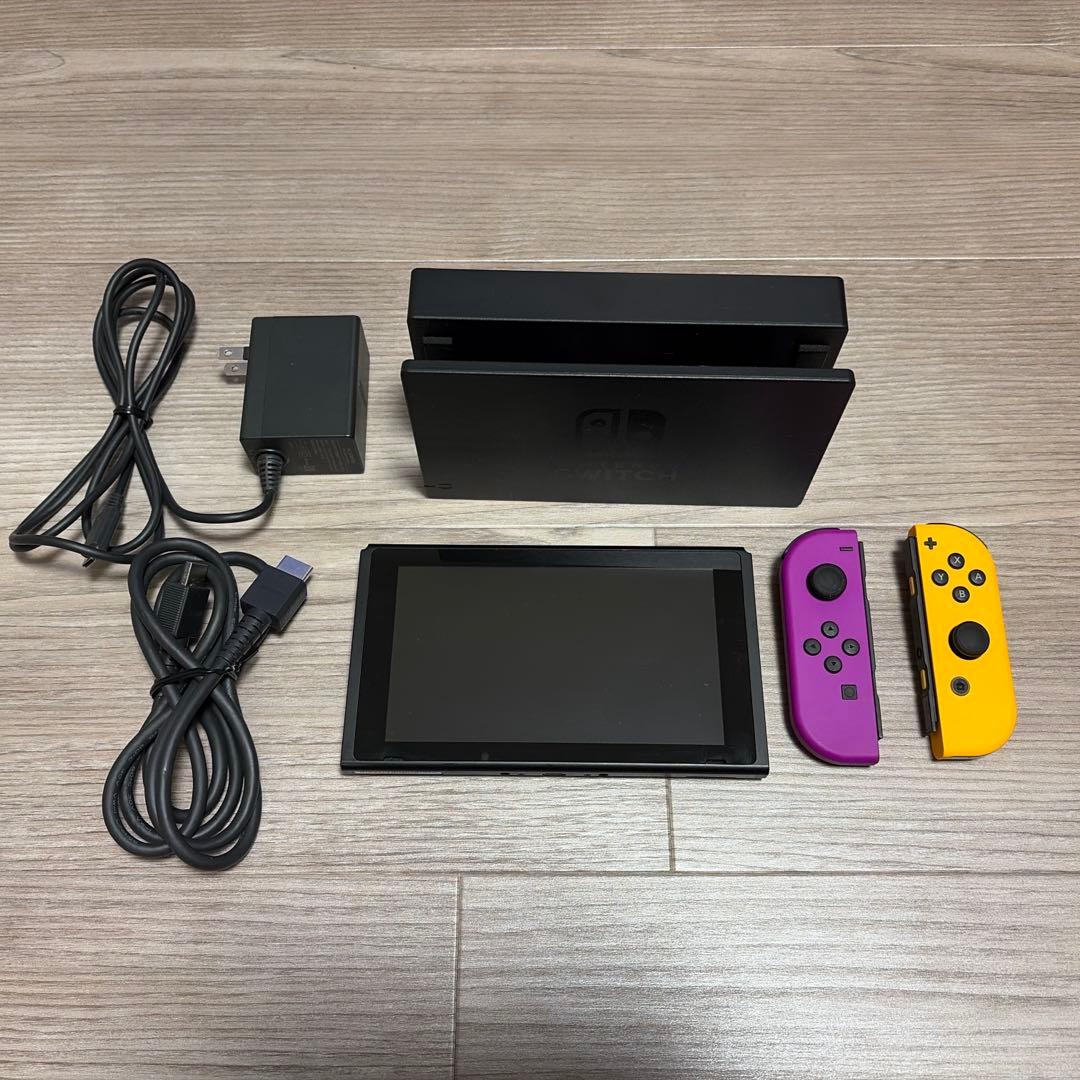 Nintendo Switch 本体 パープル/オレンジ
