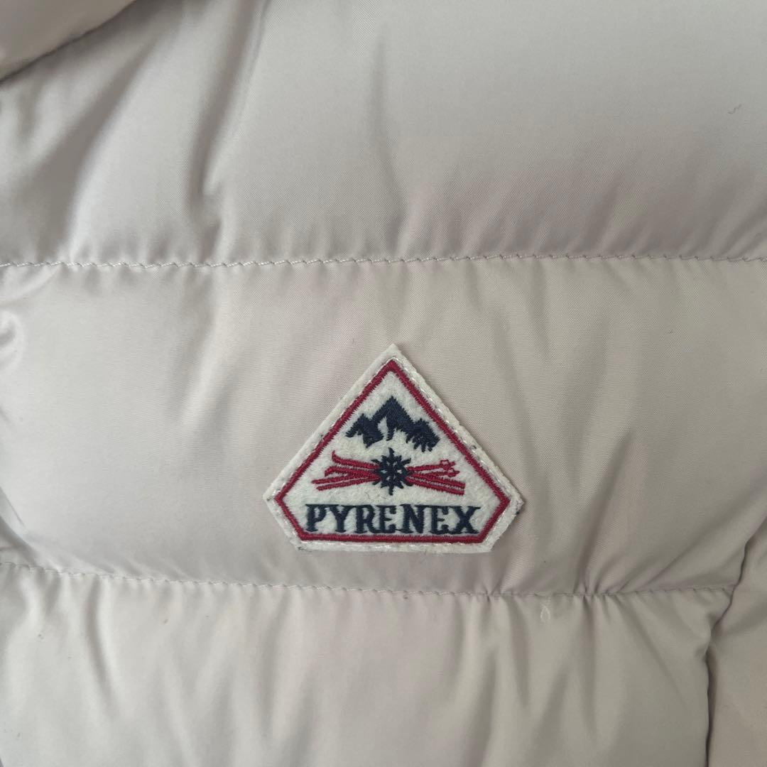 【mocomocoさん専用】PYRENEX ダウンベスト サイズ34 ベージュ