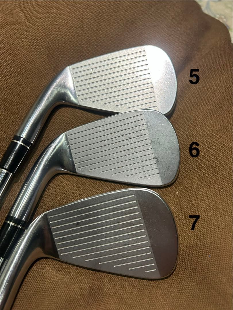 テーラーメイド P770 フォージド アイアンセット 6本 KBS130X