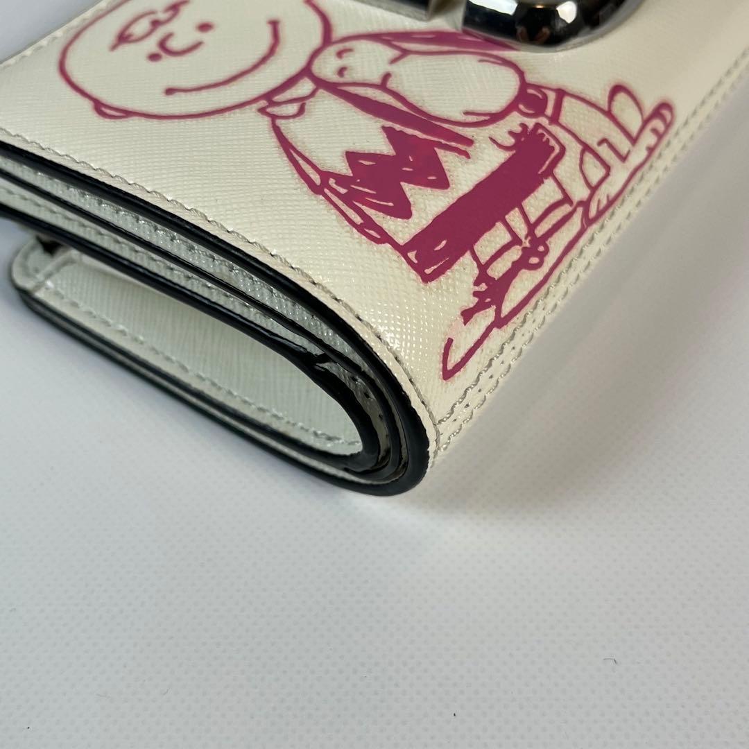 未使用級　MARC JACOBS The Snapshot SNOOPY 財布