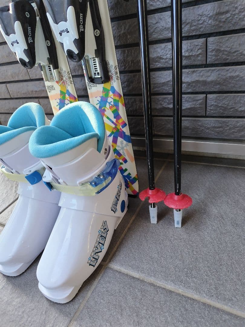 ■SWALLOW■子供用スキーセット■120cm/20.0cm■スキーケース付