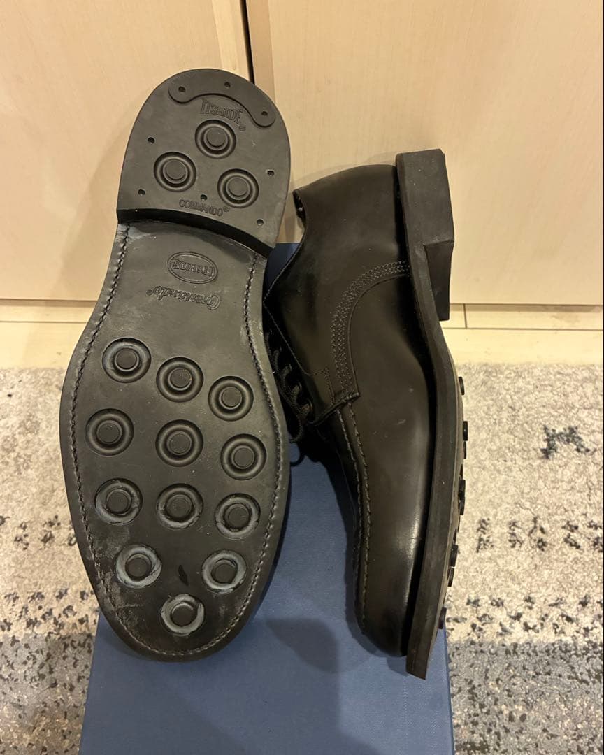 ト*ス様 MilitaryBroad-ArrowApronDerby【SANDE