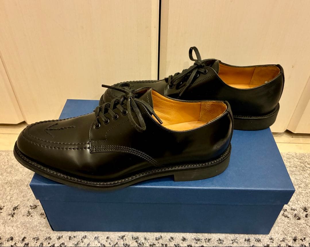 ト*ス様 MilitaryBroad-ArrowApronDerby【SANDE