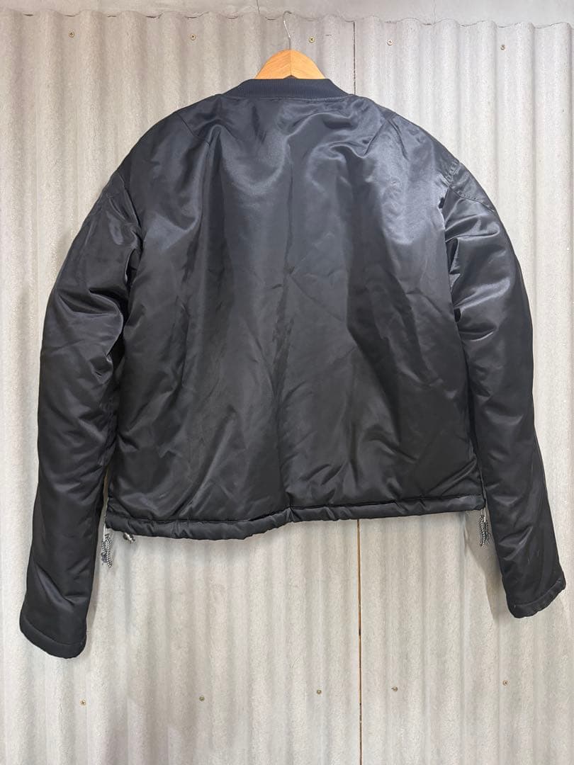 LES SIX ブラック MA-1ジャケット　レシス