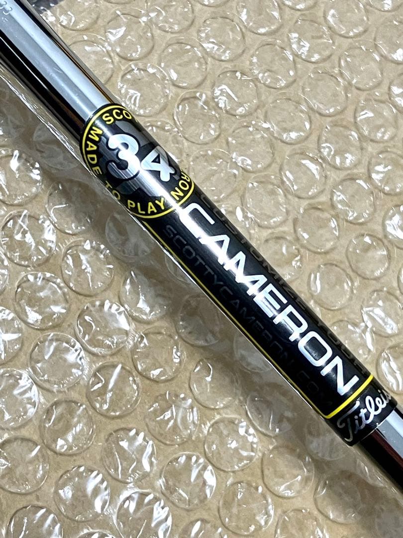 スコッティキャメロン ファントム 7.5 34インチヘッドカバー付き　パター