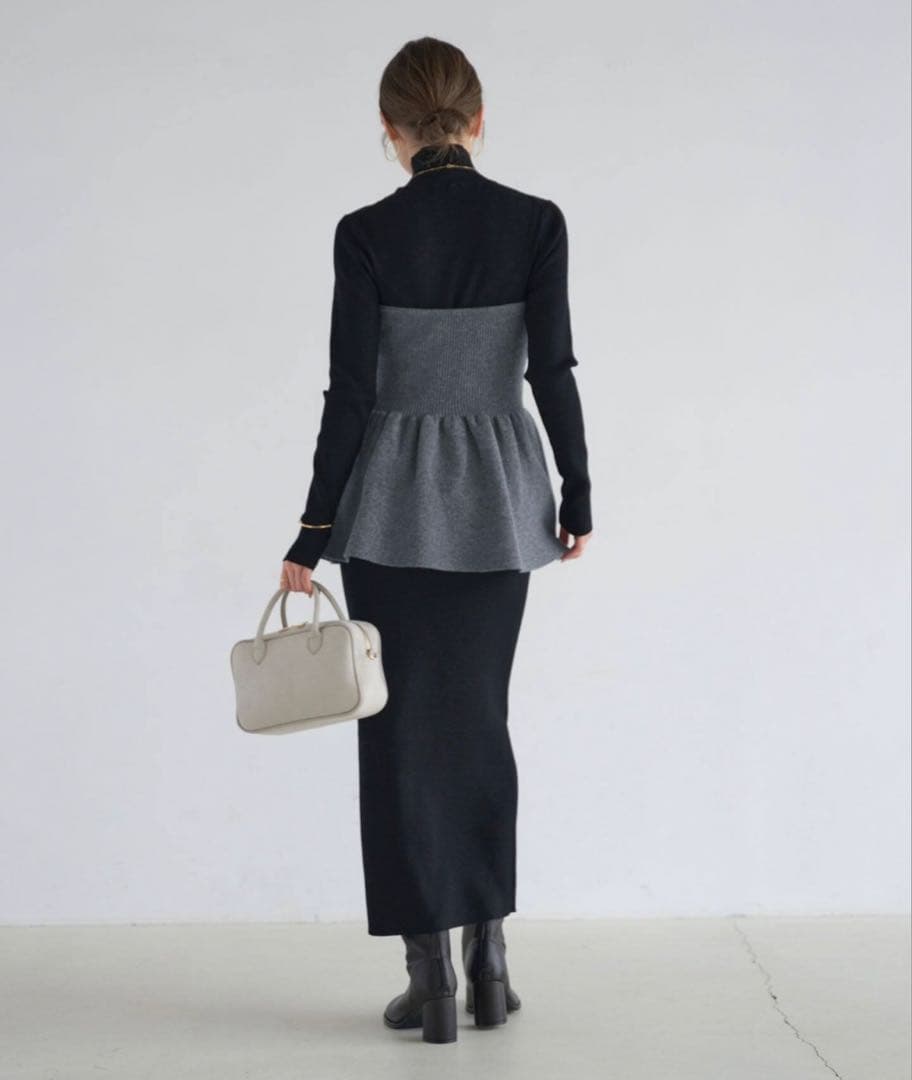 ノーブル　ニットビスチェ未使用品