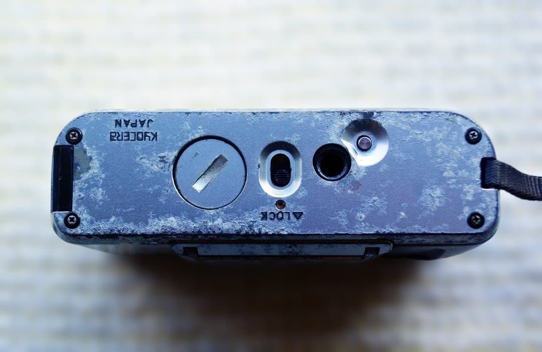 【ジャンク】初代 CONTAX T 35mmフィルムカメラ【ストロボ付き】