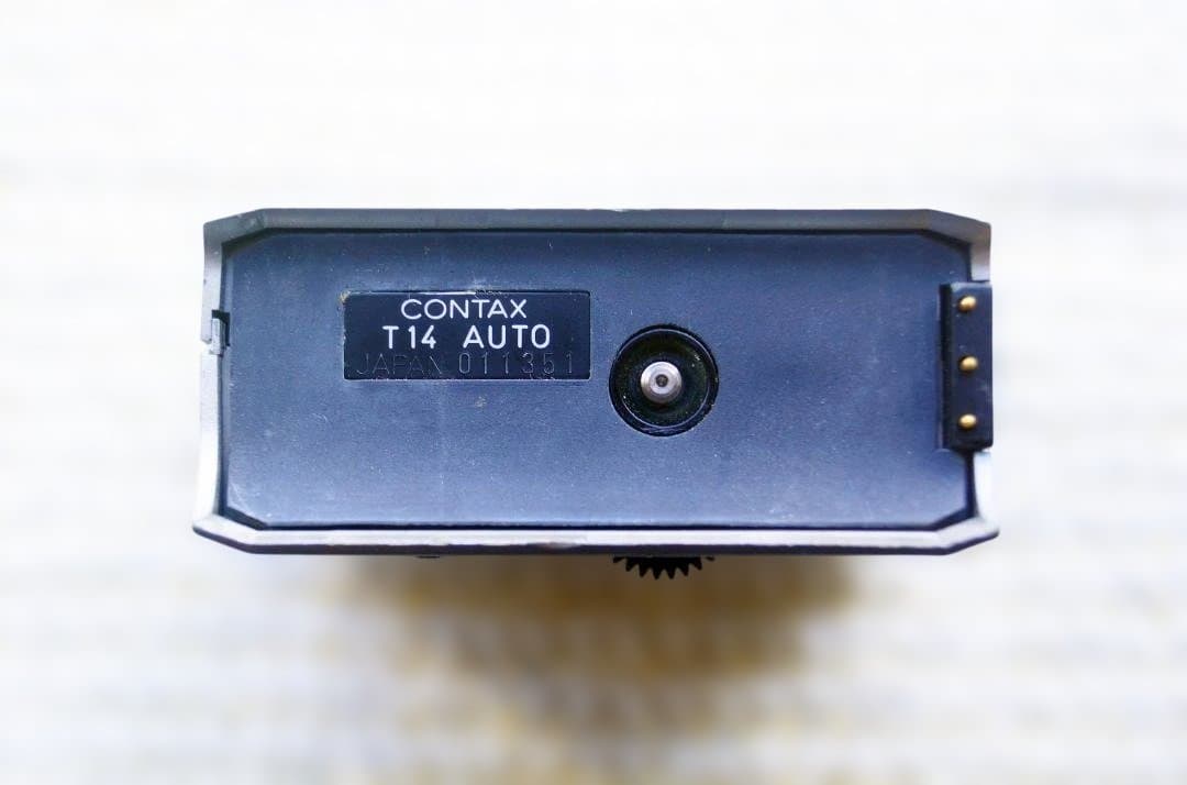 【ジャンク】初代 CONTAX T 35mmフィルムカメラ【ストロボ付き】