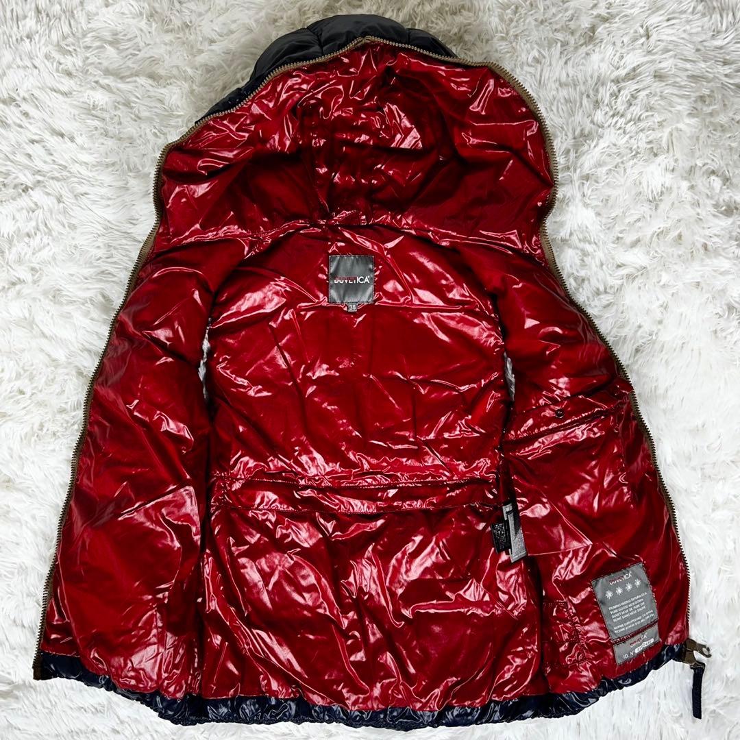 美品✨デュベティカ DUVETICA ダウンベスト フーデット レディース 38