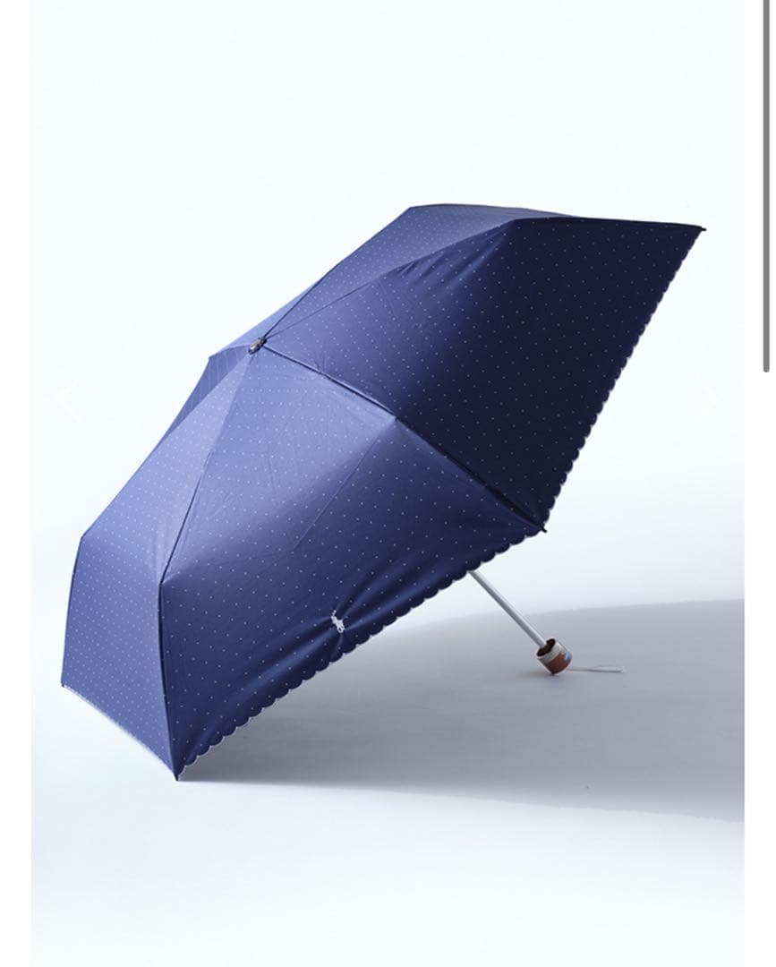 ポロラルフローレン　日傘　紺色　ヴィリーナ