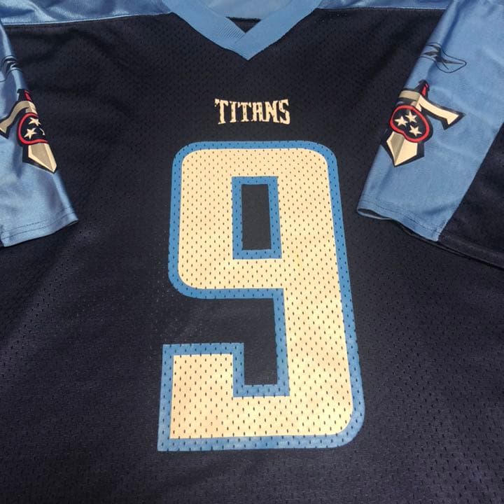激美品　NFL リーボック　テネシー　TITRNS ゲームシャツ　McNAIR