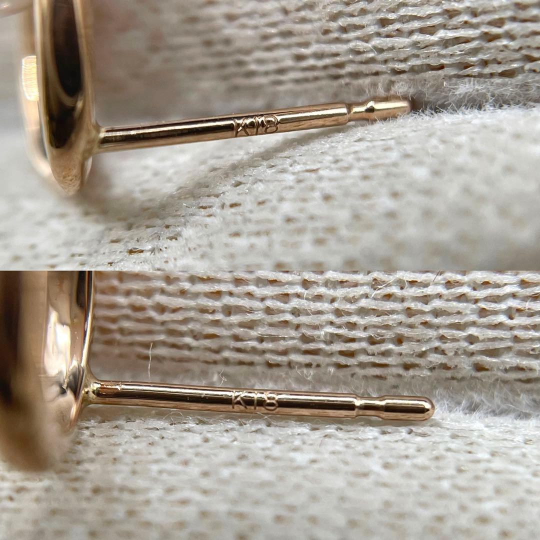 専用JA150★高級 あこや真珠3mm〜3.5mm ダイヤ K18PGピアス鑑付