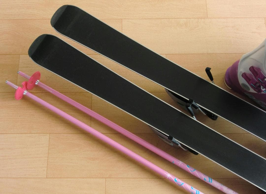 ■■送料無料■ELAN＋Hart■子供用スキー4点セット■120/22■WAX■