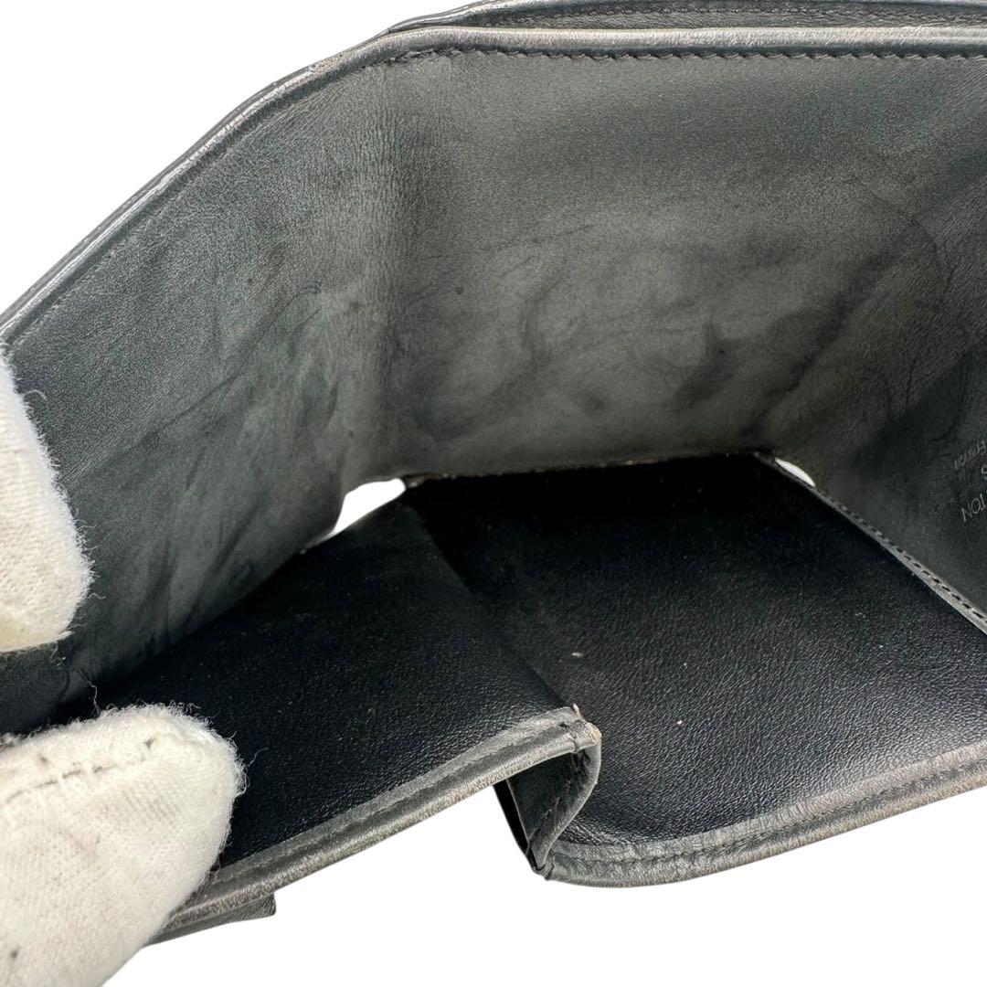 【美品】ルイヴィトン Wホック財布 モノグラム マット 3つ折り財布