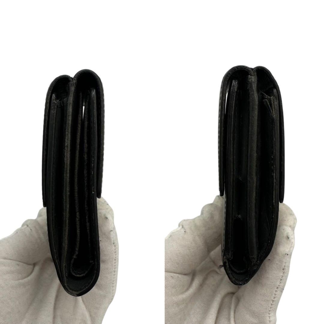 【美品】ルイヴィトン Wホック財布 モノグラム マット 3つ折り財布