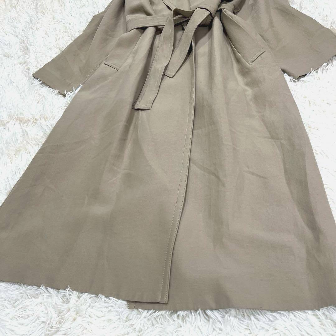 IENA イエナ アセテートコットン トレンチコート 36 S ベージュ 春 秋