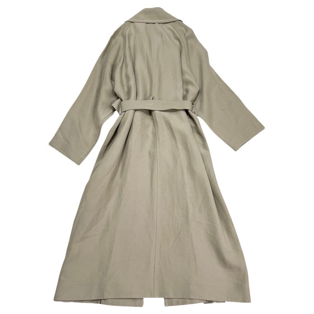 IENA イエナ アセテートコットン トレンチコート 36 S ベージュ 春 秋