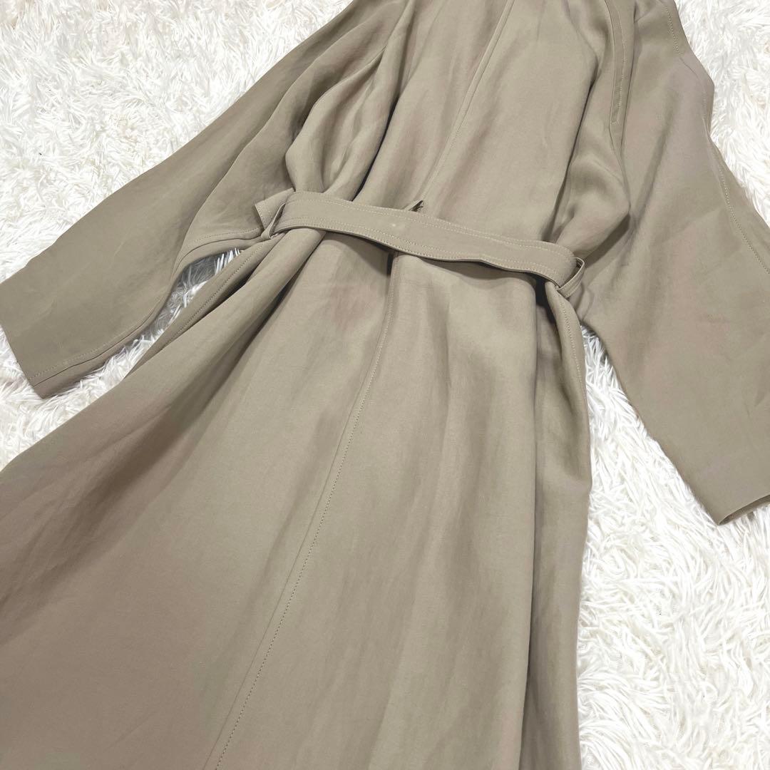 IENA イエナ アセテートコットン トレンチコート 36 S ベージュ 春 秋