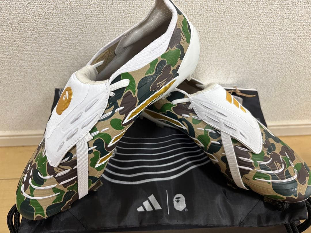 ド*ケ様 26cm BAPE ADIDAS プレデターエリートフォールディングタ